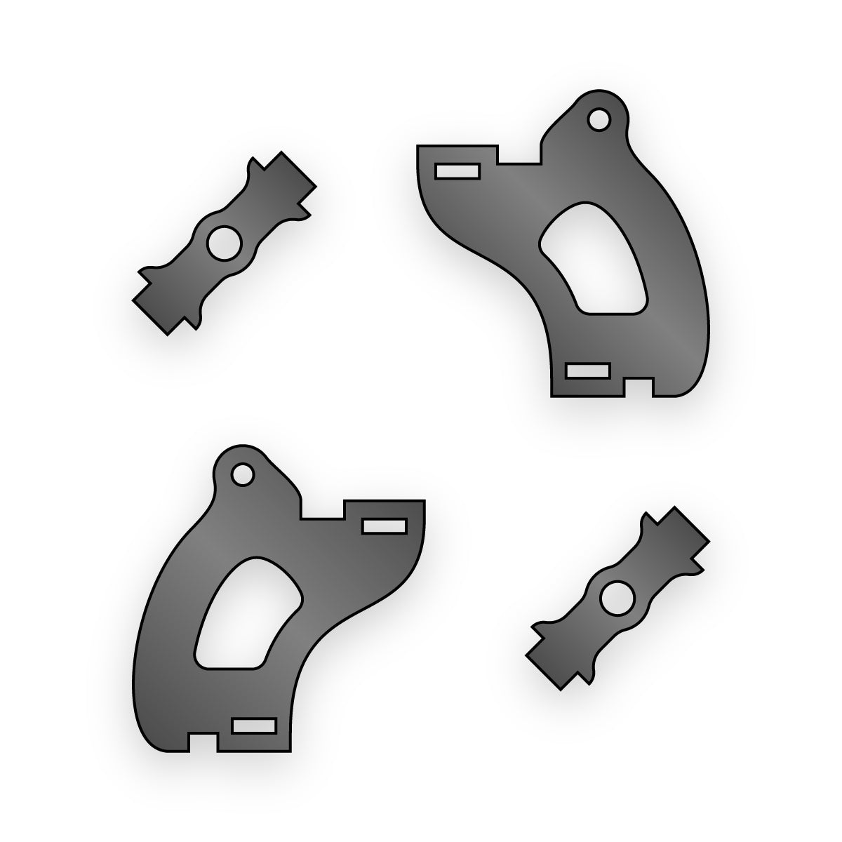 Replacement Vannystyle Pro Cam Plate Set