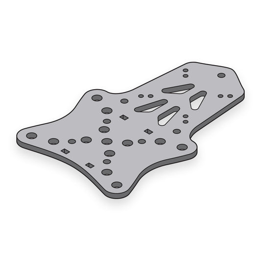 Replacement Mid Plate for OG Vannystyle Frame