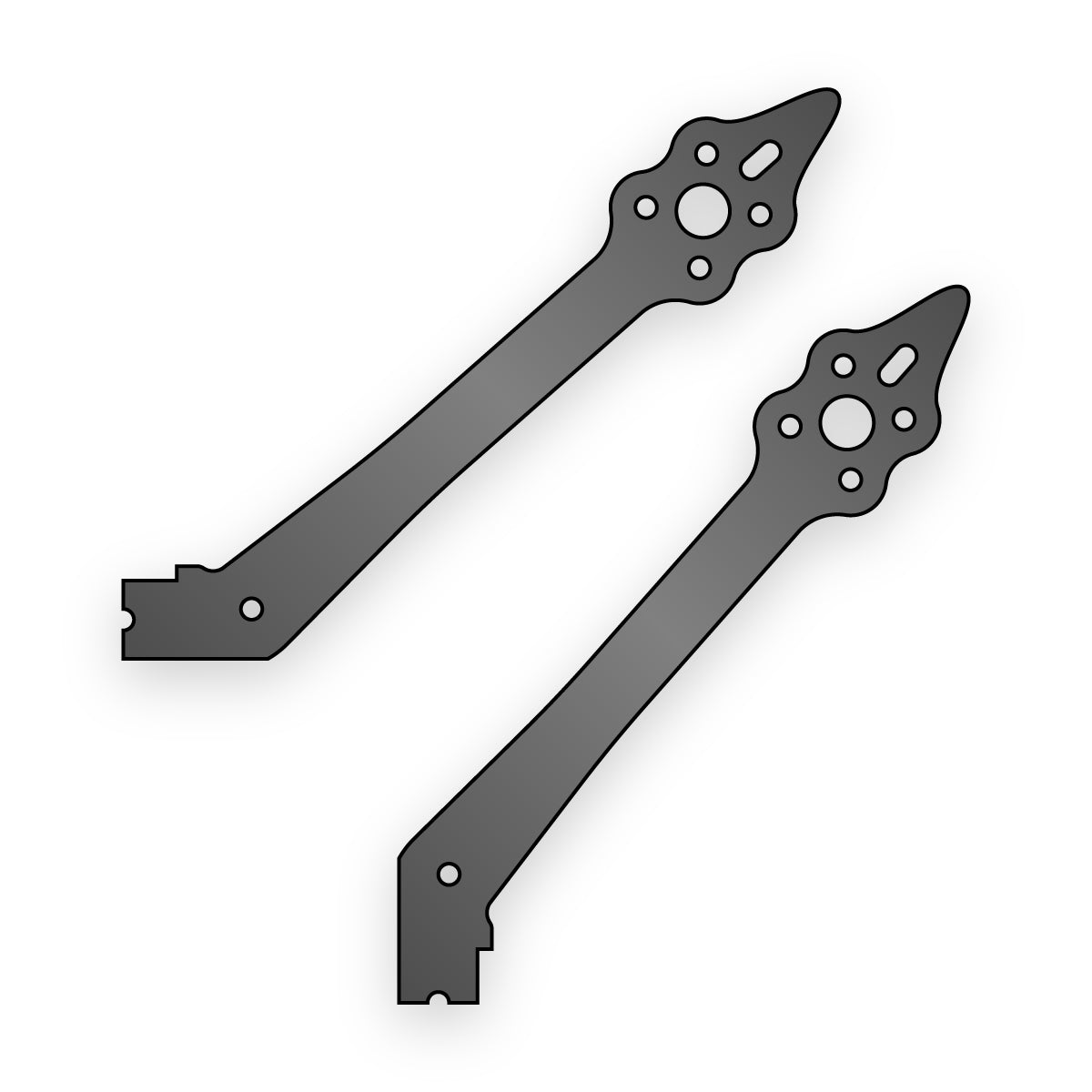 Replacement True X Arms (Pair) for Vannystyle Pro Frame