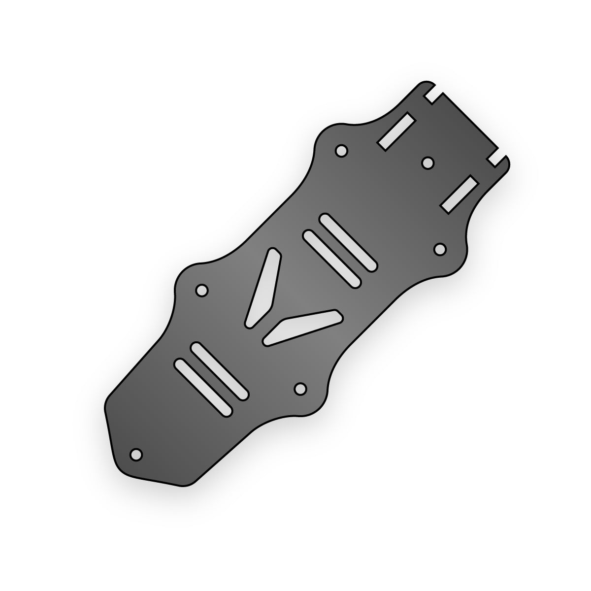 Replacement Top Plate for Vannystyle Pro Frame
